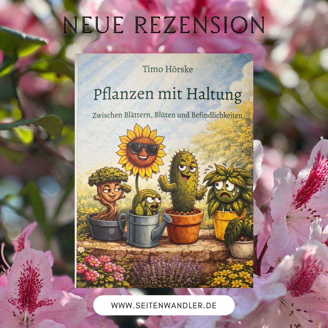[WERBUNG] 
Was wäre, wenn Pflanzen genau beobachten und sich so ihre Gedanken dazu machen würden, was um sie herum passiert? 🪴
Timo Hörske hat in seinem Buch “ Pflanzen mit Haltung” in 15 Kurzgeschichten genau das beschrieben. Humorvoll, melancholisch und sehr genau beobachtet, kommen die unterschiedlichen Persönlichkeiten zu Wort.
Ein echtes Lesevergnügen, nicht nur für Pflanzenliebhaber. 📖
Die gesamte Rezension könnt Ihr auf dem Blog nachlesen.

#Pflanzenmithaltung #lesevergnügen #rezension #buchempfehlungen #buchliebe